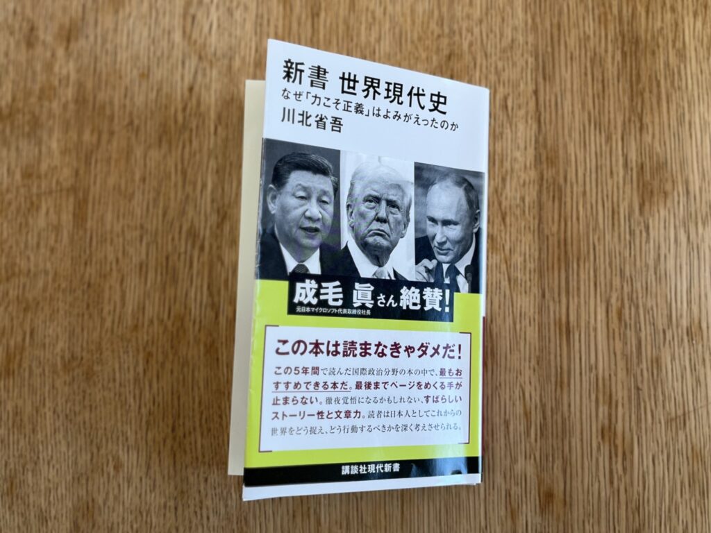 新書　世界現代史　なぜ「力こそ正義」はよみがえったのか